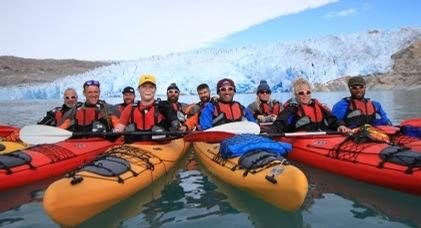 Injured Soldier and Quad Amputee Complete Greenland Iceberg Kayak