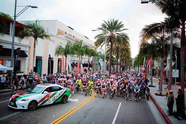 Beverly Hills rolled out Gran Fondo Italia 