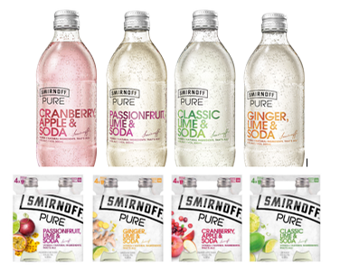 Smirnoff Pure - bringing style to the party this summer!