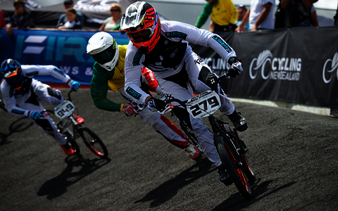 Jones leads Kiwis in qualifying at UCI BMX Supercross World Cup