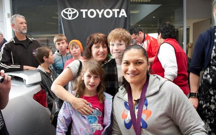 Dame Valerie adds golden touch to Hilux New Zealand Rural Games