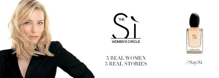 Giorgio Armani Innovates with the Creation of the Sì Women's Circle