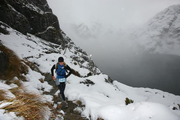 Snow Fails To Deter Competitors In Routeburn Classic Alpine Run 