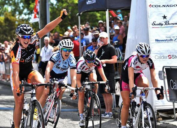 Lowe on a high after upset in Calder Stewart NZ Road Cycling Championships