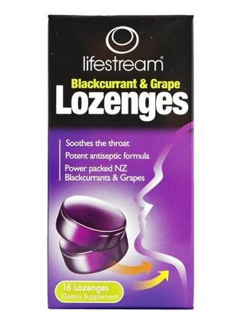 Introducing Lifestream’s  New Blackcurrant & Grape Lozenges