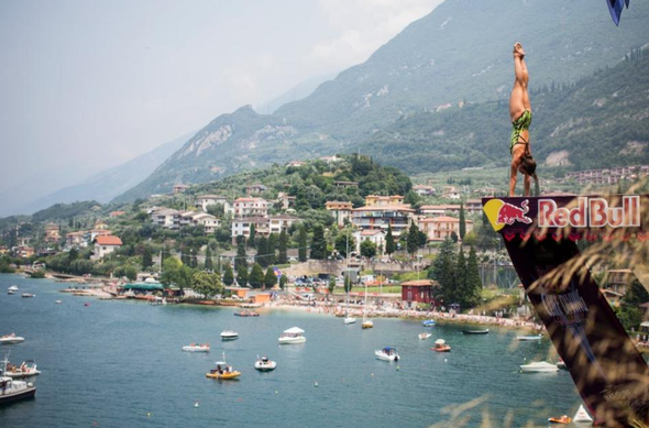 Cliff Diving 2013 in Italy, Malcesine