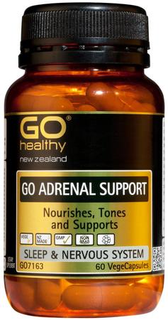 Let’s talk about stress; Go healthy introduce go adrenal support