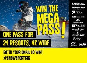 Win the Ultimate Season Pass with Snow Sports NZ Mega Pass Competition