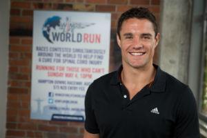 Dan Carter joins New Zealand ambassadors for the Wings for Life World Run  