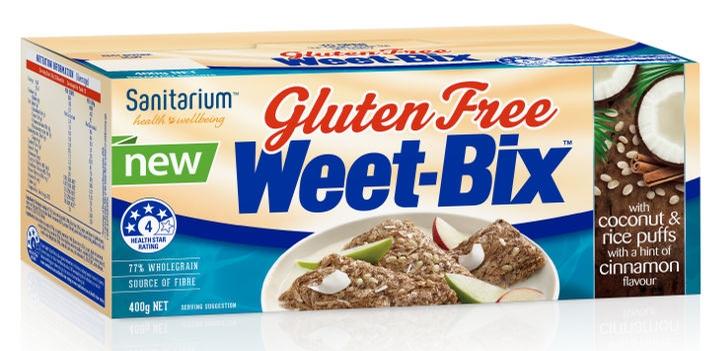 Wake Up To The Goodness of Weet-Bix Gluten Free Cinnamon & Coconut