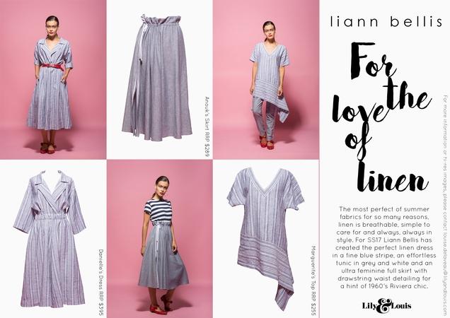For the love of linen // Liann Bellis