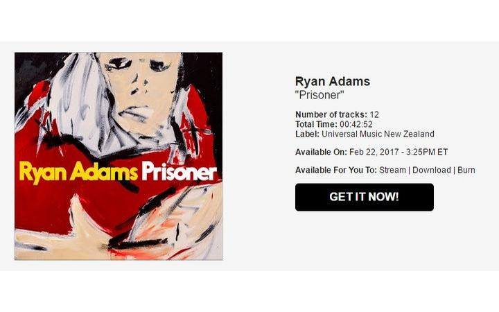 New Release from Ryan Adams 