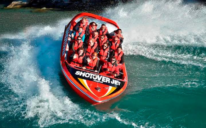 Shotover Jet 's royal spin creates real business