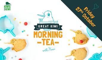 The Great Kiwi Morning Tea returns - 27 October