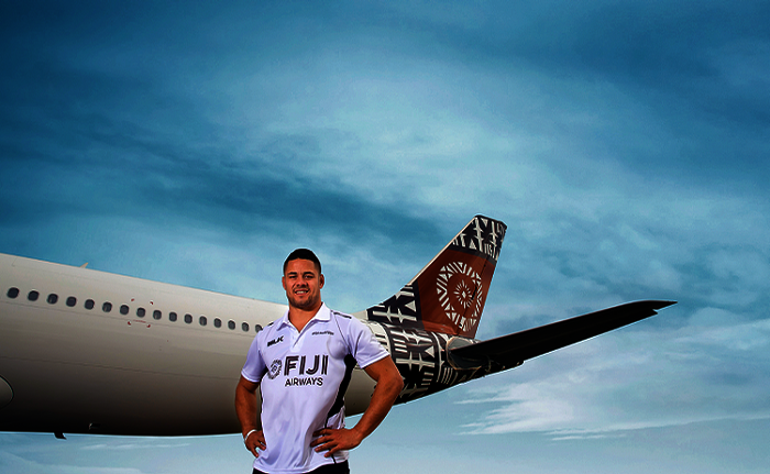 Jarryd Hayne announced as a Global Ambassador for Fiji Airways