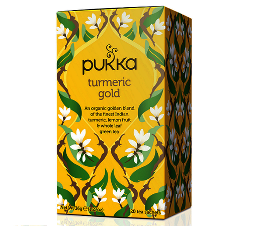 Pukka Launches Turmeric Gold Tea