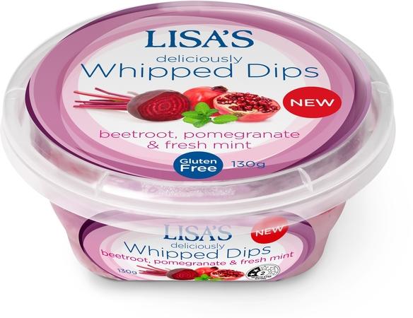 Whip Your Party Platters into Shape with new Lisa's Whipped Dips! 