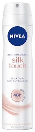 Feel the Nivea Silk Touch