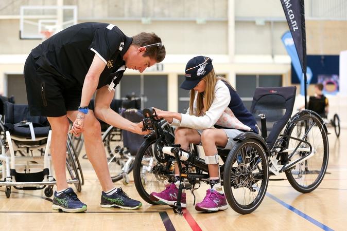 Showcase of Para sport in New Plymouth at the ACC Paralympics New Zealand Open Day