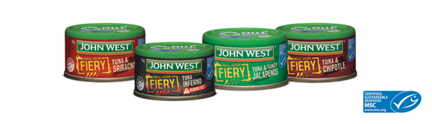 John West launches Special Edition Fiery tuna range