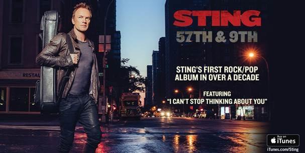 Sting Announces First Rock Album in Over a Decade
