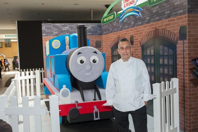 Thomas Steams Into His 70th Year with Spectacular Life-Sized Birthday Cake!