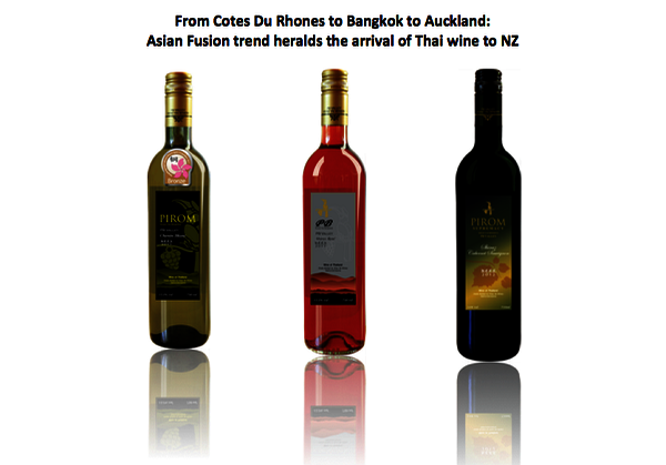Asian Fusion trends heralds the arrival of Thai wine to NZ