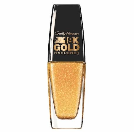 Beautify nails and pamper cuticles with Sally Hansen's New 18k Gold Collection, our first nail-care products with real gold