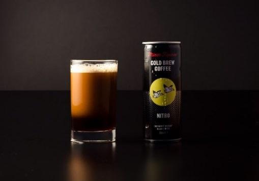 The world's first shelf-stable canned nitro coffee.