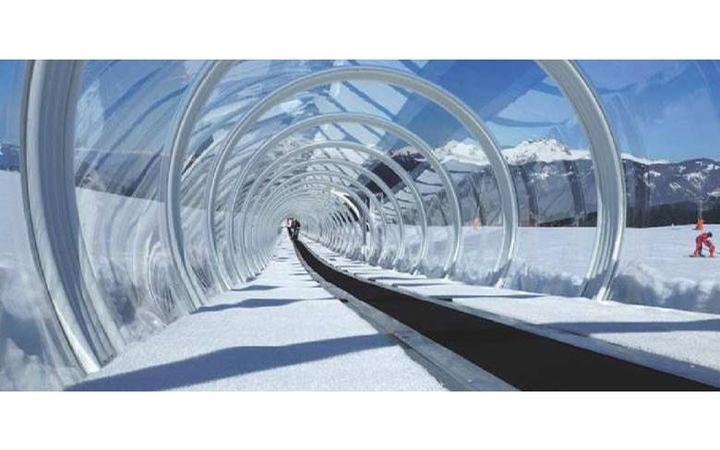 New Zealand first – The Remarkables skifield gets double lift enclosure