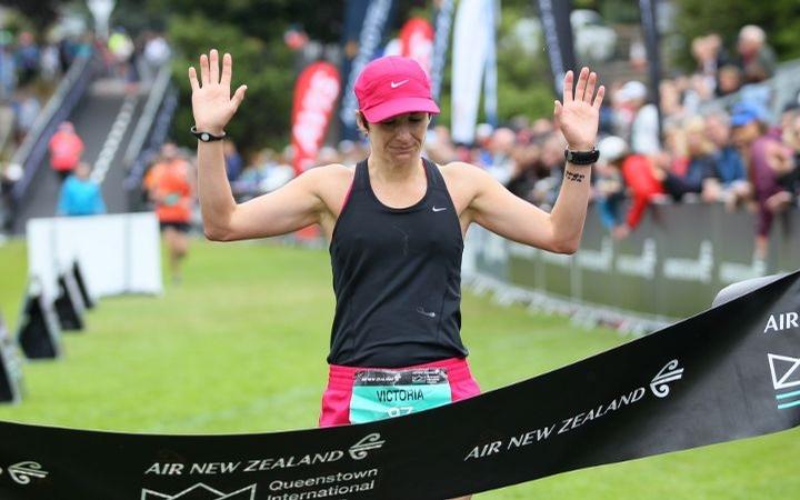 Course record and back to back winner in Queenstown