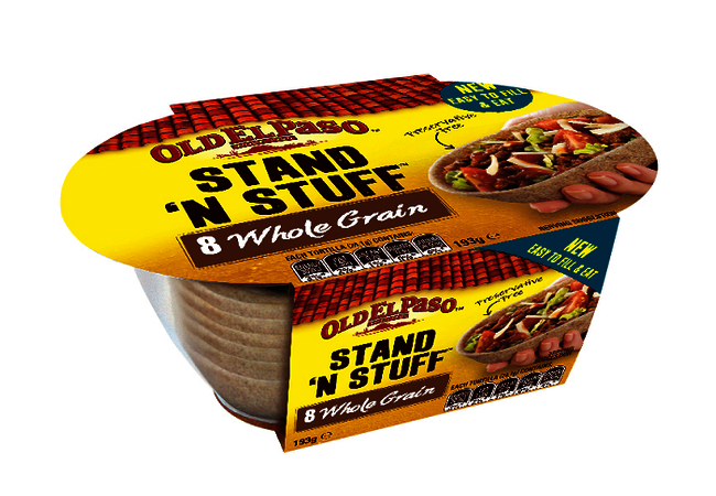 rain Packed Goodness Just Got a Whole Lot Tastier Thanks to New Old El Paso Whole Grain Stand n Stuff Tortillas!
