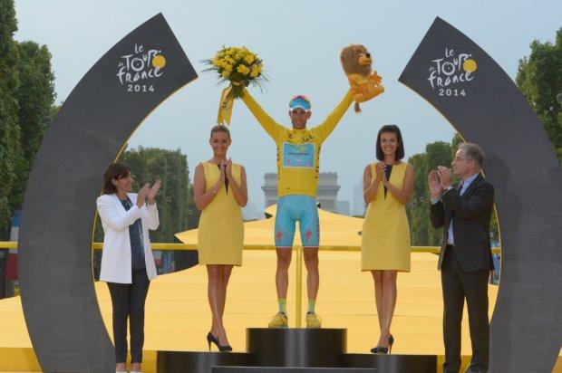 Tour de France won by Vincenzo Nibali