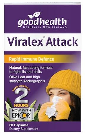 Fight winter ills and chills naturally in just 2 hours with new Viralex® attack - now with Epicor