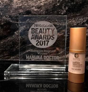 International Award Win - Manuka Doctor ApiRefine Gold Dust Firming Serum