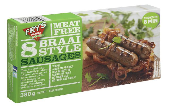 Spice up your summer BBQs with Fry's Family Braai style sausages
