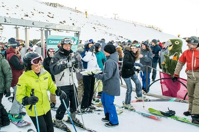 Thousands turn out for Coronet Peak opening day