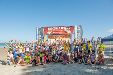 Croc Class of 2014 - the finishers of the 20th Crocodile Trophy. Credit: Kenneth Lorentsen.
