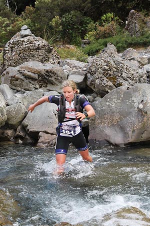New Zealand's Jess Simpson follows Braden Currie's lead and signs on to the Oceania Cross Triathlon Championships following epic 'Coast to Coast' title defense.  Credit: Paul's Camera Shop.