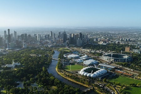 Melbourne - Melbourne's Sporting Precinct