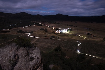 Night racing at James Estate – a unique experience.
