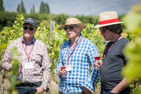 Olly Smith, Nick Mills and Pablo Chevrot, Pinot Celebration 2014.