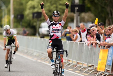 Paddy Bevin wins REV Classic 2014.  Credit Stephen Bevin.