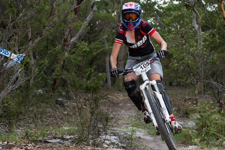 Rosemary Barnes from Canberra claimed the first Women's Elite series title in the Australian Gravity Enduro Series.