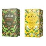 Get Up And Glow This Autumn With Pukka's Ginseng Matcha Green And Turmeric Gold Organic Teas