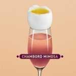 A Chambord Mimosa #BecauseItsALongWeekend