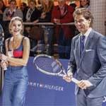 Tommy Hilfiger's Global Brand Ambassador Rafael Nadal Plays At Pop-Up Tennis Tournament