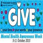 Mental Health Awareness Week celebrates the power of giving