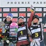 Christy Prior Takes Bronze at Olympic Snowboard Test Event
