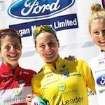 Hard day on the saddle for riders in women's tour